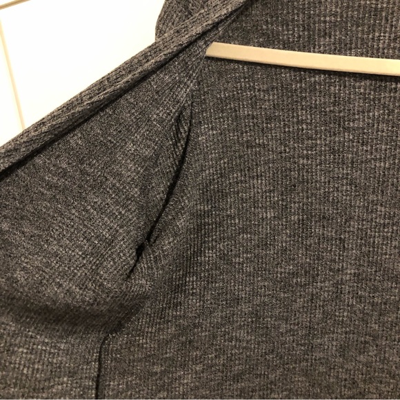RICKI’s Grey Open Sweater Cardigan NWOT - Picture 7 of 13